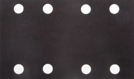 Лист шлиф. универс. URAGAN &quot;Оптимал. для мягких пород дерева&quot; 8 отв. по линии, на липучке, для ПШМ, P320, 80х133мм, 10шт 907-21111-320-10 купить в Кургане