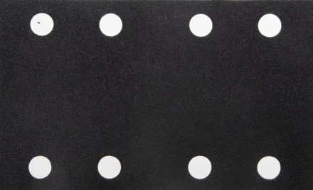 Лист шлиф. универс. URAGAN &quot;Оптимал. для тверд. пород дерева&quot; 8 отв. по линии, на липучке, для ПШМ, P120, 80х133мм, 10шт 907-22111-120-10 купить в Кургане