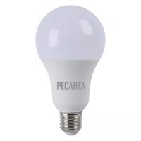 Лампа светодиодная РЕСАНТА LL-R-A80-20W-230-4K-E27 76/1/22