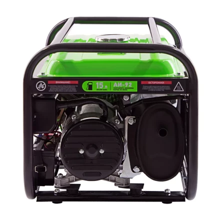 Генератор бензиновый БС-3500Э, 3.2 кВт, 230В, 4-х тактный, 15 л, электростартер Сибртех 94538 купить в Кургане