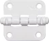 Петля накладная стальная &quot;ПН-40&quot;, цвет белый, универсальная, 40мм 37621-40 купить в Кургане