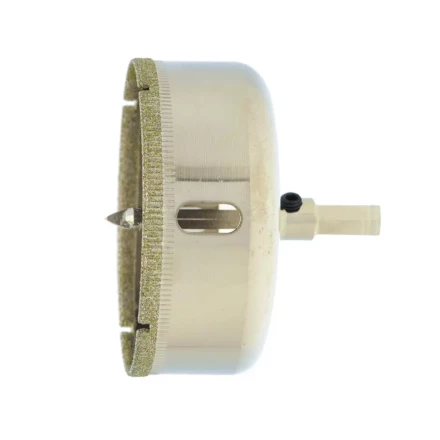 Сверло по керамической плитке и стеклу Сибртех, 70 х 55 мм, шестигранный хвостовик, с центрующим сверлом 72727 купить в Кургане