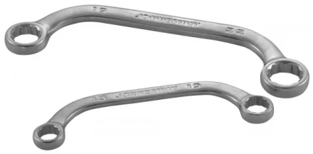 Ключ накидной изогнутый стартерный 17х19мм W6511719 Jonnesway 49367 купить в Кургане