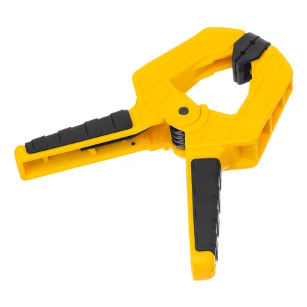 Струбцина клещеобразная Denzel, усиленная 50 х 35 мм, двухкомпонентные рукоятки, 20795 купить в Кургане