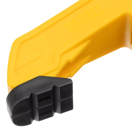 Струбцина клещеобразная Denzel, усиленная 50 х 35 мм, двухкомпонентные рукоятки, 20795 купить в Кургане