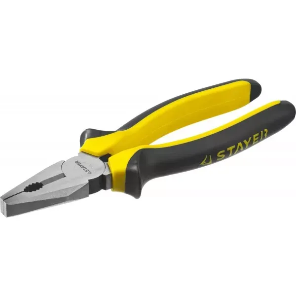 Плоскогубцы комбинированные "TopGrip", 200мм, STAYER 2205-1-20_z01 купить в Кургане
