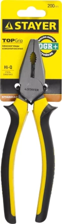 Плоскогубцы комбинированные &quot;TopGrip&quot;, 200мм, STAYER 2205-1-20_z01 купить в Кургане