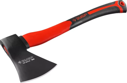 Топор ЗУБР &quot;МАСТЕР&quot; кованый с двухкомпонентной стеклопластиковой рукояткой, 1,0кг 2061-10 купить в Кургане