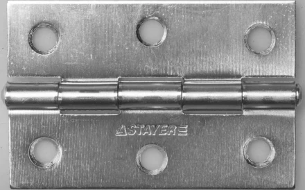 Петля дверная STAYER &quot;MASTER&quot; универсальная, цвет белый цинк, 75мм 37611-75-1 купить в Кургане