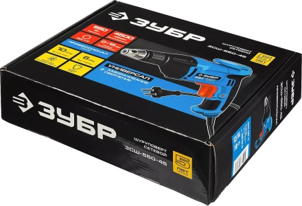 Шуруповерт сетевой ЗСШ-550-45 серия ПРОФЕССИОНАЛ купить в Кургане