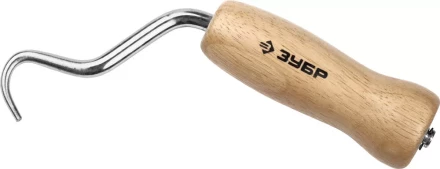 Скручиватель ЗУБР &quot;МАСТЕР&quot; проволоки, крюк из нержавеющей стали, буковая рукоятка 23807 купить в Кургане