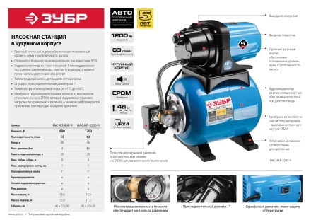 Насосная станция корпус из чугуна НАС-М3-1200-Ч серия МАСТЕР купить в Кургане