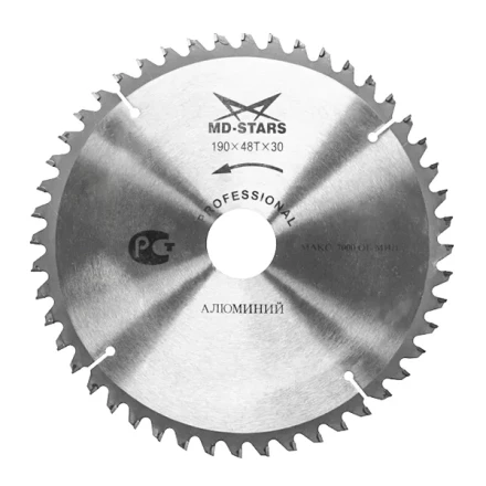 Пильный диск MD-STARS (профессионал) алюминий PPA25510032 купить в Кургане