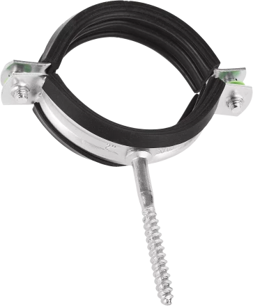 Хомуты трубные с шурупом карточка серия ЭКСПЕРТ купить в Кургане