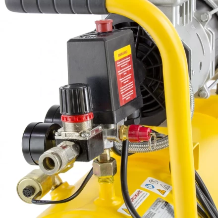 Компрессор безмаслянный Denzel DLS950/24 малошумный 58026 купить в Кургане