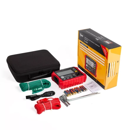 Тестер сопротивления заземления цифровой КВТ KT 2302 (87240) купить в Кургане