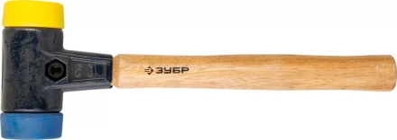 Молоток ЗУБР &quot;ЭКСПЕРТ&quot; многофункциональный, сборочный, ручка из ясеня, сменные бойки, для металлообработки, 1100г, 50мм 2044-50 купить в Кургане