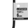 Ключ имбусовый STAYER "STANDARD", сталь, черный, 6мм 27405-6 купить в Кургане