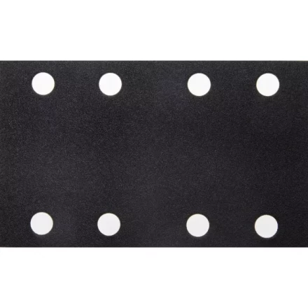 Лист шлиф. универс. URAGAN &quot;Оптимал. для тверд. пород дерева&quot; 8 отв. по линии, на липучке, для ПШМ, P100, 80х133мм, 50шт 907-22111-100-50 купить в Кургане