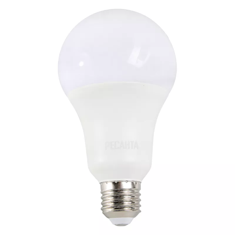 Лампа светодиодная Ресанта LL-R-A80-20W-230-6K-E27 76/1/76 купить в Кургане