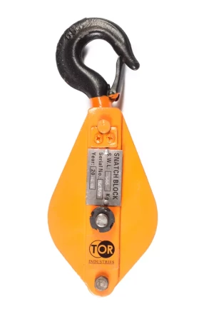 Блок монтажный однорольный с  крюком TOR HQG(L) K1-0,5 т с откидной щекой (T) 1048304 купить в Кургане