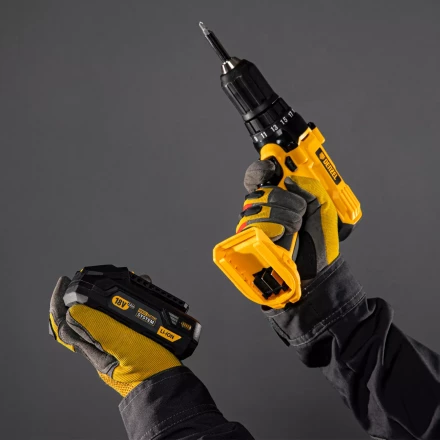 Батарея аккумуляторная Denzel B-18-2.0, Li-Ion, 18 В, 2,0 Ач 28435 купить в Кургане