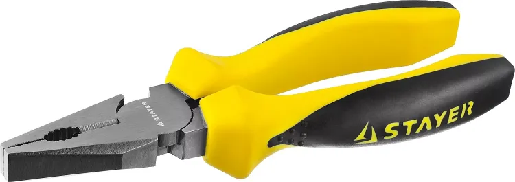 Плоскогубцы комбинированные STAYER "PROTech", эксцентриковое расположение шарнира, 160мм 22027-1-16_z02 купить в Кургане