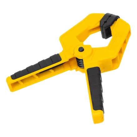 Струбцина клещеобразная Denzel, усиленная 65 х 50 мм, двухкомпонентные рукоятки, 20796 купить в Кургане