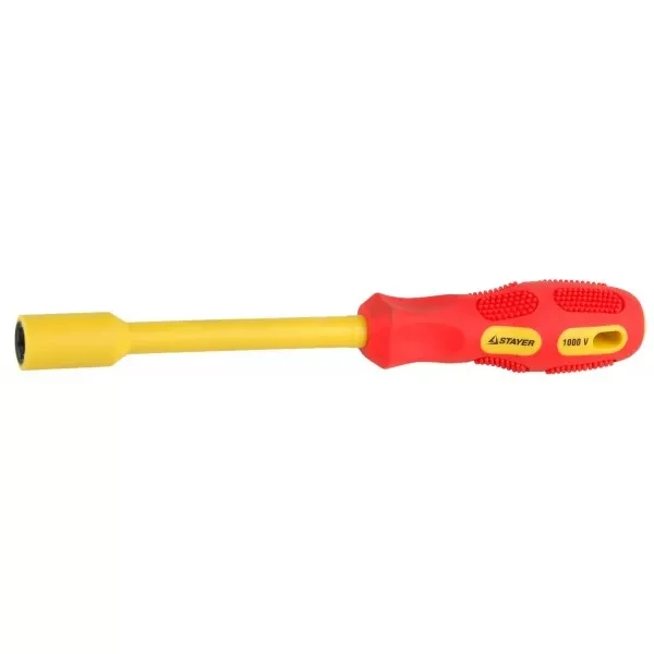Отвертка STAYER "INSULATED" MAX-GRIP диэлектрич, Cr-V, HEX 9x125мм 25829-09-125 G купить в Кургане