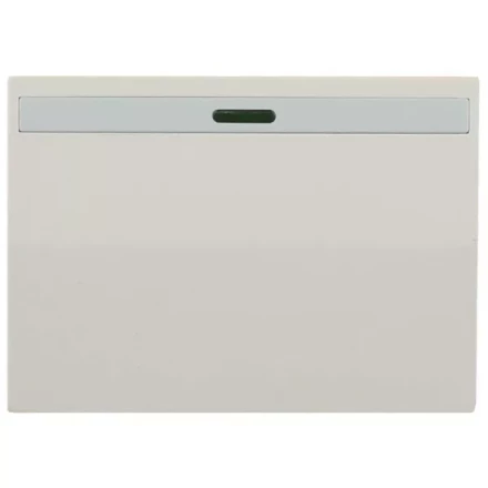 Выключатель СВЕТОЗАР &quot;ЭФФЕКТ&quot; одноклавишный, с эффектом свечения, без вставки и рамки, цвет бежевый, 10A/~250B SV-54431-B купить в Кургане