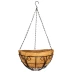 Кашпо подвесное с декором, с кокосовой корзиной, диаметр, 30 см Palisad 690108 купить в Кургане
