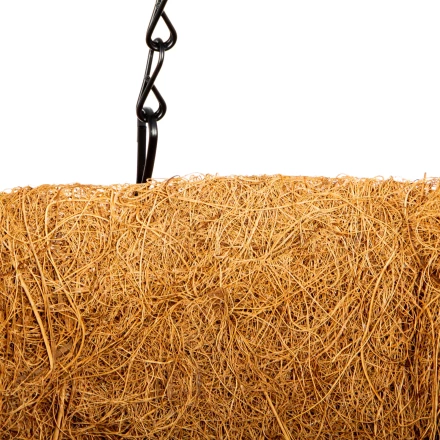 Кашпо подвесное с декором, с кокосовой корзиной, диаметр, 30 см Palisad 690108 купить в Кургане