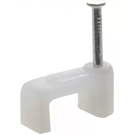 Скоба-держатель для плоского кабеля, с оцинкованным гвоздем, 10 мм, 70 шт, STAYER Master 4511-10 4511-10 купить в Кургане