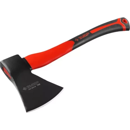 Топор ЗУБР &quot;МАСТЕР&quot; кованый с двухкомпонентной стеклопластиковой рукояткой, 1,2кг 2061-12 купить в Кургане