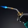 Blue Fire  KF-9000  горелка для МАПП / MAPP газа,  с пъезоподжигом,  на баллон c резьбовым соединением US 1, 2000°C 55510 купить в Кургане