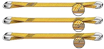 Строп СТП-5.0 т. L=4.00м SF7 150 мм с петлями 500 мм купить в Кургане