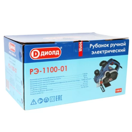 Рубанок Диолд РЭ-1100-01 купить в Кургане