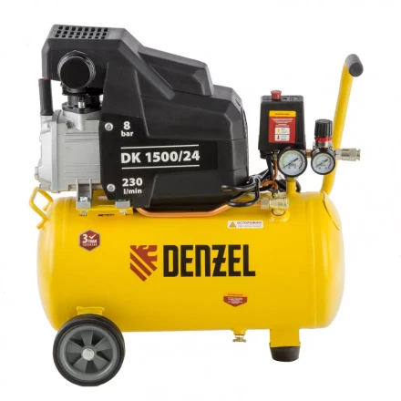 Компрессор воздушный Denzel DK1500/24 Х-PRO 58063 купить в Кургане