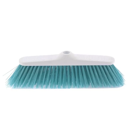 Щетка пластмассовая для подметания пола 270 мм &quot;CLASSIC&quot; без черенка бирюзовая щетина ELFE 93541 купить в Кургане