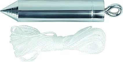 Отвес цилиндрический 100 г шнур 30 м  MATRIX 84836 купить в Кургане