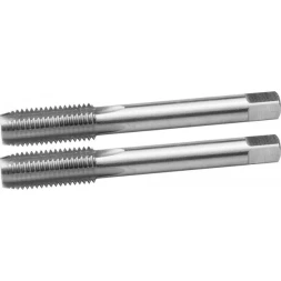 Метчики ЗУБР "ЭКСПЕРТ" машинно-ручные, комплектные для нарезания метрической резьбы в сквозных отверстиях, М12х1,75, 2шт 4-28007-12-1.75-H2