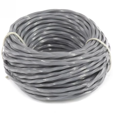 Леска для триммера армированная алюминием X-Pro квадрат витой 2,4 мм х 10 м блистер Россия Denzel 96199 купить в Кургане