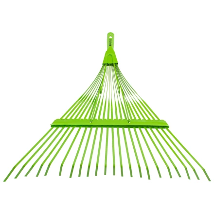 Грабли веерные стальные Palisad, 565 мм, 22 плоских зуба, эмалированные, усиленные, без черенка, 617015 купить в Кургане