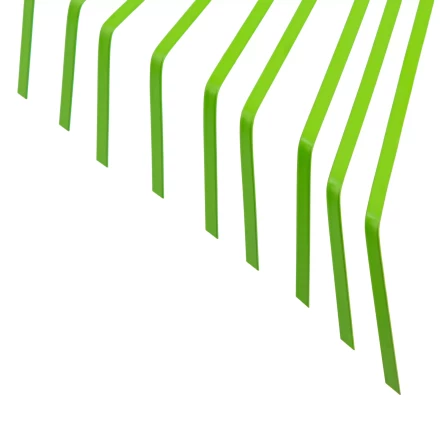 Грабли веерные стальные Palisad, 565 мм, 22 плоских зуба, эмалированные, усиленные, без черенка, 617015 купить в Кургане