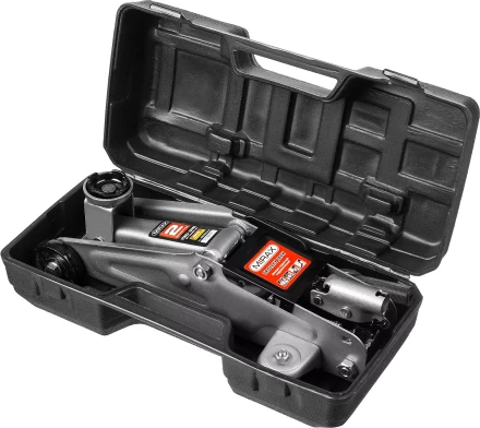 Домкрат гидравлический подкатной, 2т, 130-315мм, в кейсе, MIRAX 43252-2-K 43252-2-K купить в Кургане