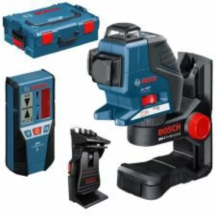 Нивелир лазерный GLL 3-80 P+ BMI +LR2+LBOXX BOSCH купить в Кургане