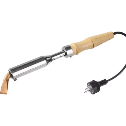 Паяльник с деревянной рукояткой и долговечным жалом, STAYER &quot;MASTER&quot; MAXTerm, 55311-150, 150 Вт, клин 55311-150 купить в Кургане