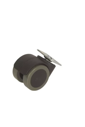 Колесо мебельное поворотное PWKp 50 50 мм с площадкой 1027288 купить в Кургане