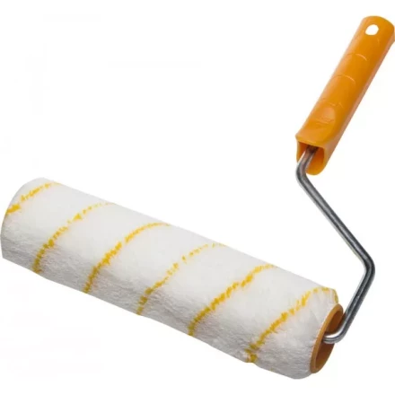 Валик GIRPAINT ПОЛИАКРИЛ малярный в сборе, ворс 12мм, бюгель 8мм, 48х240мм, STAYER Profi 0314-24_z01 купить в Кургане