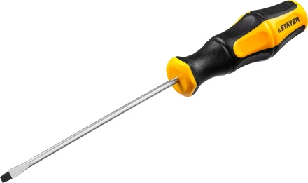 Отвертка STAYER &quot;MASTER&quot; &quot;HERCULES&quot;, Сr-V, противоскользящая рукоятка, SL3,0x100мм 25051-03-10_z02 купить в Кургане